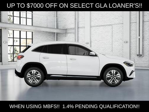 Polar White 2026 Mercedes-Benz GLA 250 Base 4MATIC