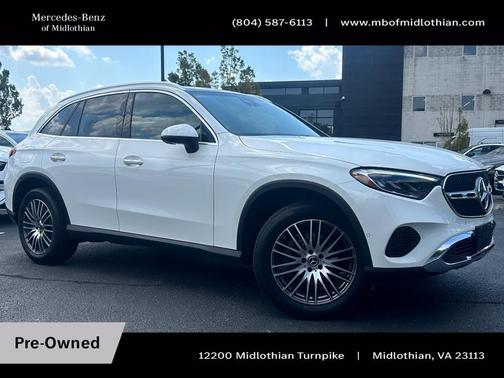 Polar White 2026 Mercedes-Benz GLC 300 Base 4MATIC