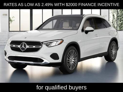 Polar White 2026 Mercedes-Benz GLC 300 Base 4MATIC