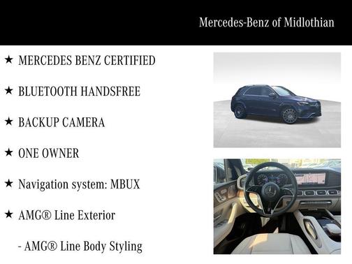 Twilight Blue Metallic 2025 Mercedes-Benz GLE 350 Base 4MATIC