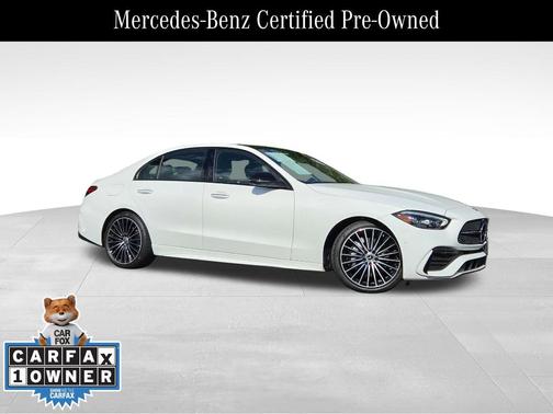 Polar White 2024 Mercedes-Benz C-Class C 300 4MATIC