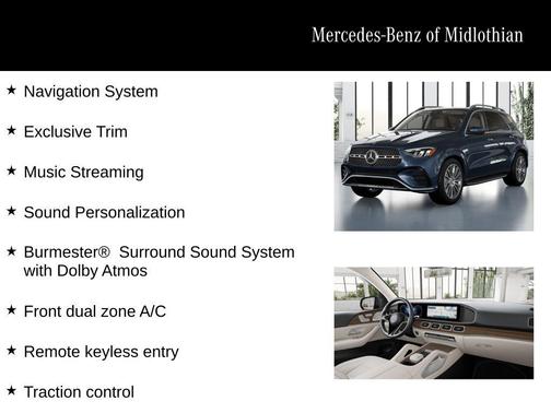 Twilight Blue Metallic 2026 Mercedes-Benz GLE 450 4MATIC
