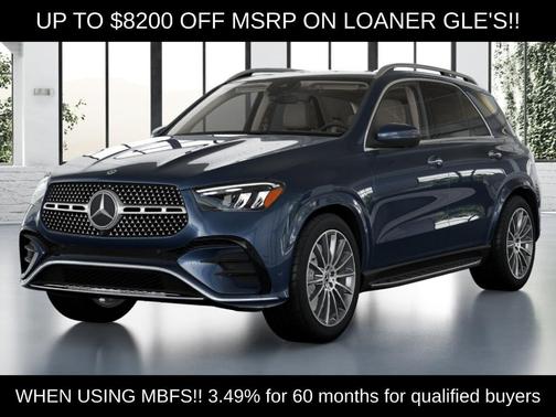 Twilight Blue Metallic 2026 Mercedes-Benz GLE 450 4MATIC