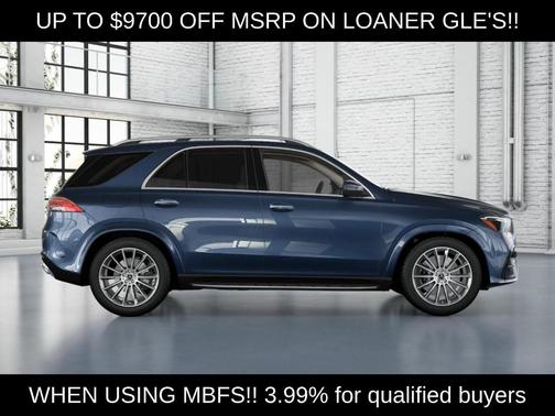 Twilight Blue Metallic 2026 Mercedes-Benz GLE 450 4MATIC