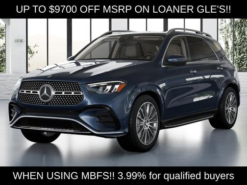 Twilight Blue Metallic 2026 Mercedes-Benz GLE 450 4MATIC