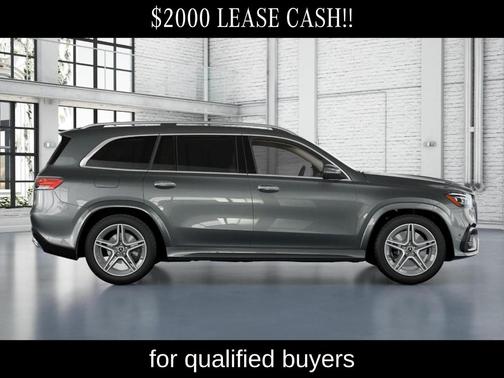 Gray Metallic 2026 Mercedes-Benz GLS 450 4MATIC
