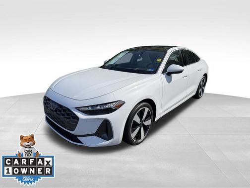 Glacier White Metallic 2025 Audi A5 2.0T quattro Premium