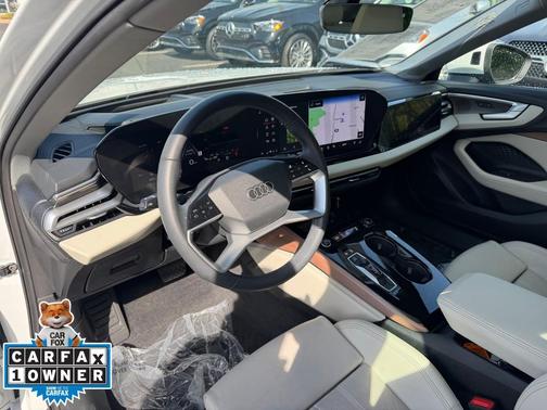 Glacier White Metallic 2025 Audi A5 2.0T quattro Premium