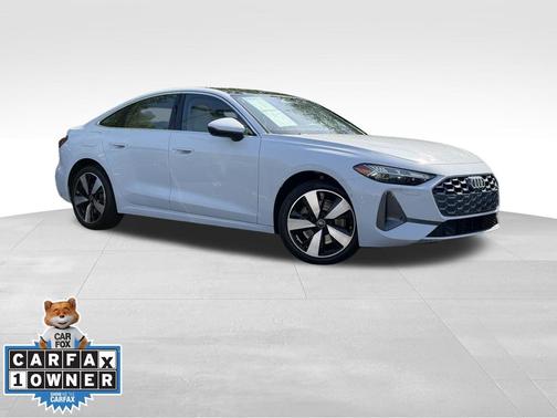 Glacier White Metallic 2025 Audi A5 2.0T quattro Premium