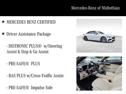Polar White 2024 Mercedes-Benz CLE 300 Base 4MATIC
