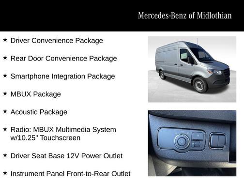 2026 Mercedes-Benz Sprinter 2500 Standard Roof