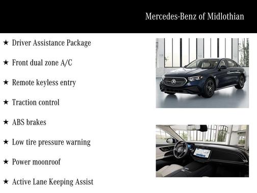 2026 Mercedes-Benz E-Class E 450 4MATIC