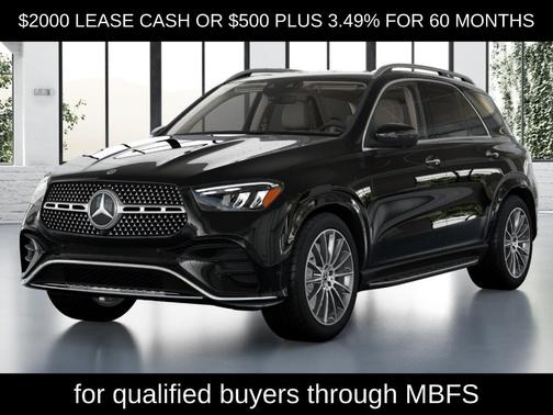 Black 2026 Mercedes-Benz GLE 450 4MATIC