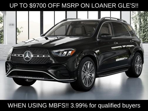 Black 2026 Mercedes-Benz GLE 450 4MATIC