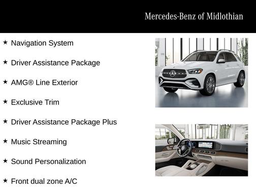 Polar White 2026 Mercedes-Benz GLE 350 Base 4MATIC