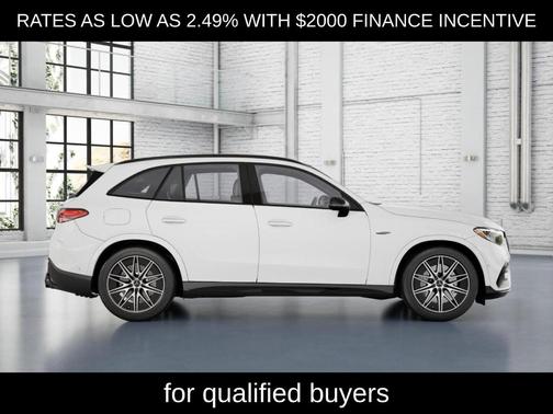 Polar White 2026 Mercedes-Benz AMG GLC 43 Base