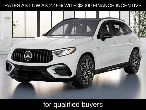 Polar White 2026 Mercedes-Benz AMG GLC 43 Base