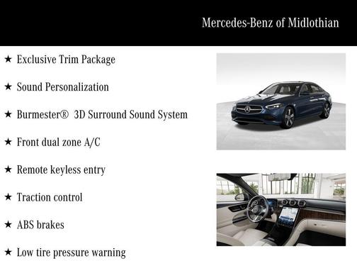 2026 Mercedes-Benz C-Class C 300 4MATIC