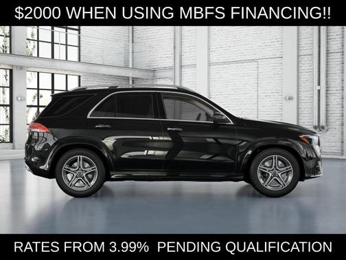 Black 2026 Mercedes-Benz GLE 450 4MATIC