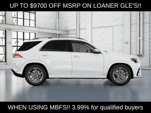 Polar White 2026 Mercedes-Benz GLE 450 4MATIC