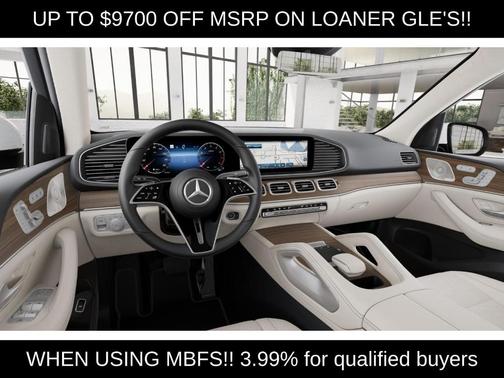 Polar White 2026 Mercedes-Benz GLE 450 4MATIC