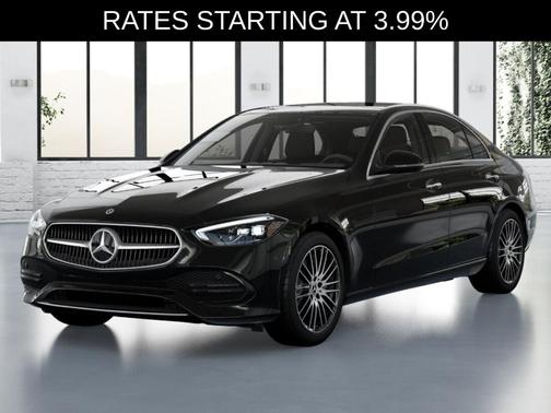 Black 2026 Mercedes-Benz C-Class C 300 4MATIC