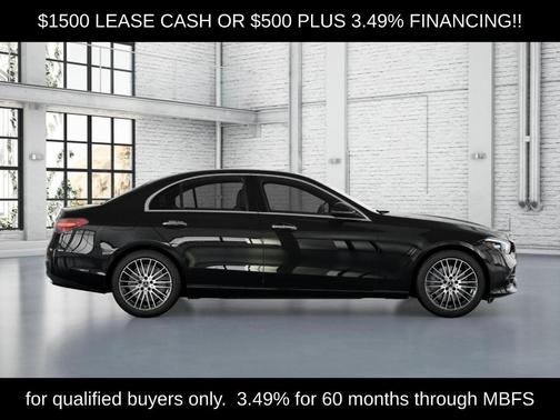 Black 2026 Mercedes-Benz C-Class C 300 4MATIC