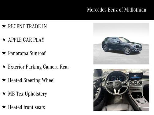 Black 2021 Mercedes-Benz GLC 300 Base 4MATIC