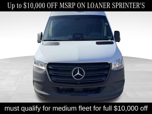Arctic White 2026 Mercedes-Benz Sprinter 2500 144 WB