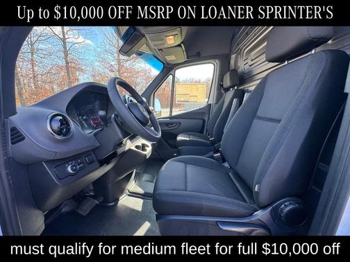 Arctic White 2026 Mercedes-Benz Sprinter 2500 144 WB