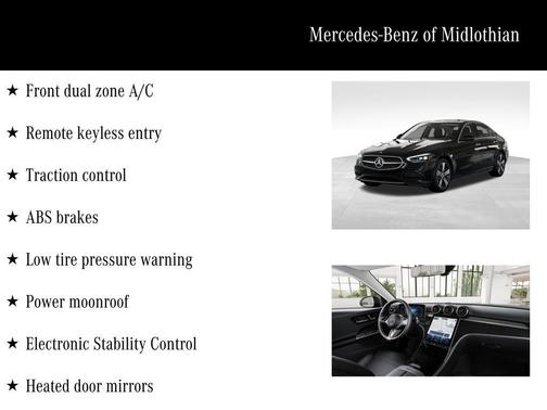 2026 Mercedes-Benz C-Class C 300 4MATIC