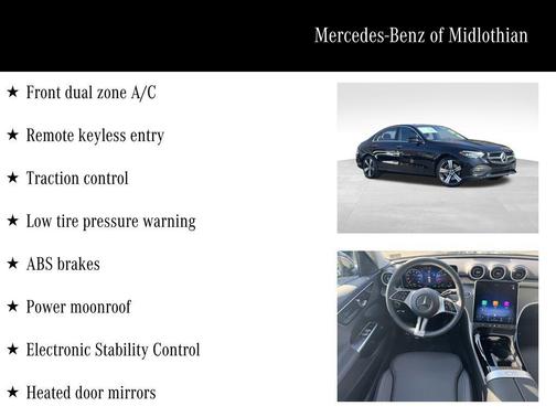 2025 Mercedes-Benz C-Class C 300 4MATIC