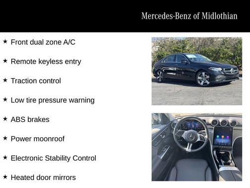 2025 Mercedes-Benz C-Class C 300 4MATIC