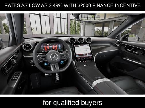 Black 2026 Mercedes-Benz AMG GLC 43 Base