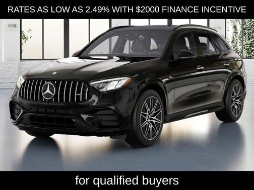Black 2026 Mercedes-Benz AMG GLC 43 Base