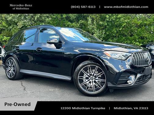 Black 2025 Mercedes-Benz AMG GLC 63 S E Performance