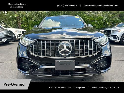 Black 2025 Mercedes-Benz AMG GLC 63 S E Performance