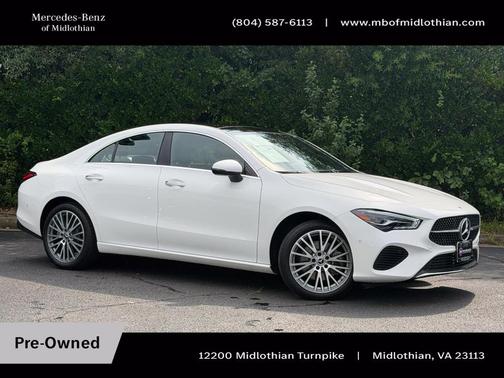 Polar White 2026 Mercedes-Benz CLA 250 Base 4MATIC