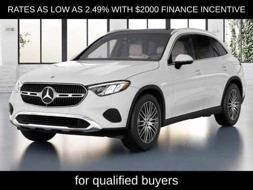Polar White 2026 Mercedes-Benz GLC 300 Base 4MATIC