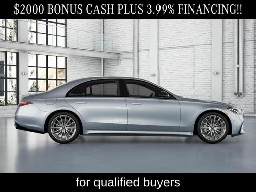 Cirrus Silver Metallic 2026 Mercedes-Benz S-Class Base