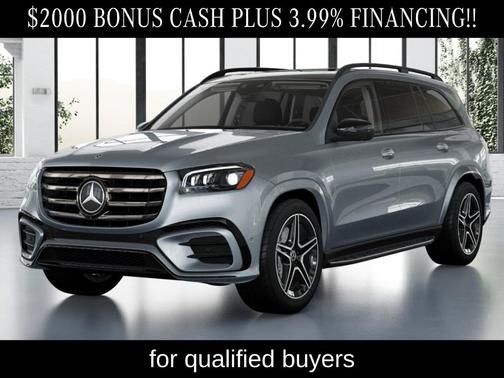 Cirrus Silver Metallic 2026 Mercedes-Benz GLS 450 4MATIC