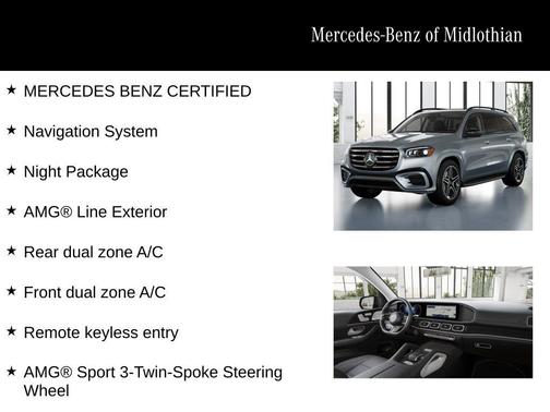 Cirrus Silver Metallic 2026 Mercedes-Benz GLS 450 4MATIC
