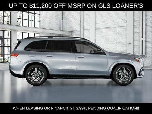 Cirrus Silver Metallic 2026 Mercedes-Benz GLS 450 4MATIC