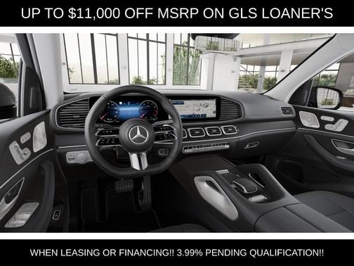 Cirrus Silver Metallic 2026 Mercedes-Benz GLS 450 4MATIC