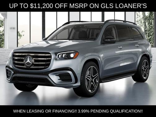 Cirrus Silver Metallic 2026 Mercedes-Benz GLS 450 4MATIC