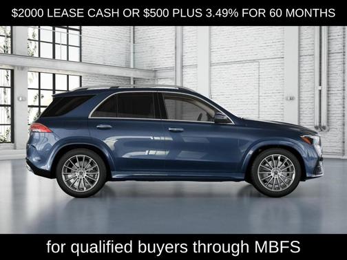 Twilight Blue Metallic 2026 Mercedes-Benz GLE 350 Base 4MATIC