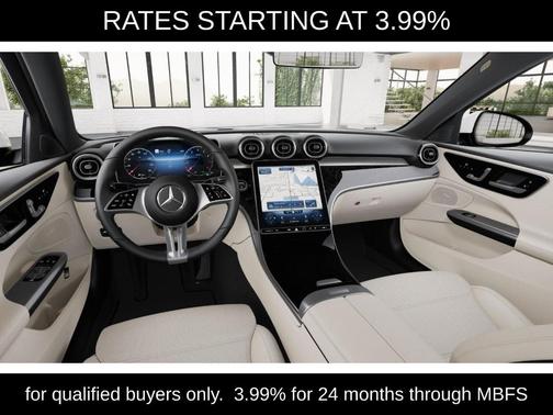 Polar White 2026 Mercedes-Benz C-Class C 300 4MATIC