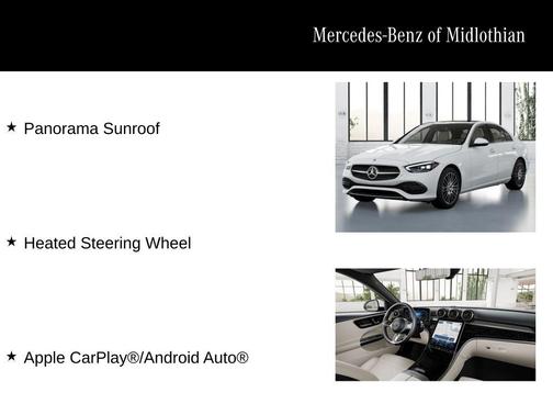 Polar White 2026 Mercedes-Benz C-Class C 300 4MATIC