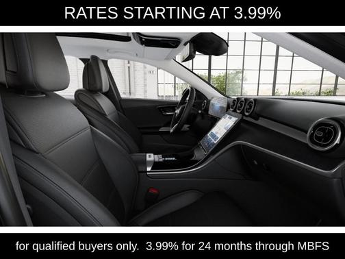 Black 2026 Mercedes-Benz C-Class C 300 4MATIC