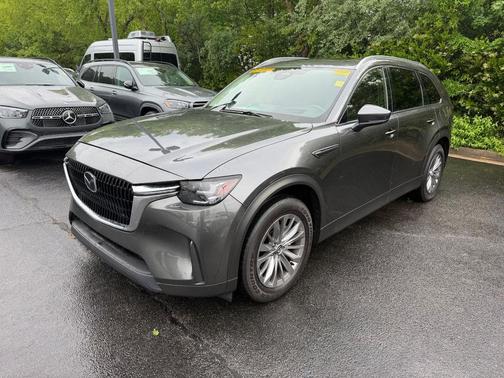 Machine Gray Metallic 2024 Mazda CX-90 3.3 Turbo Preferred Plus